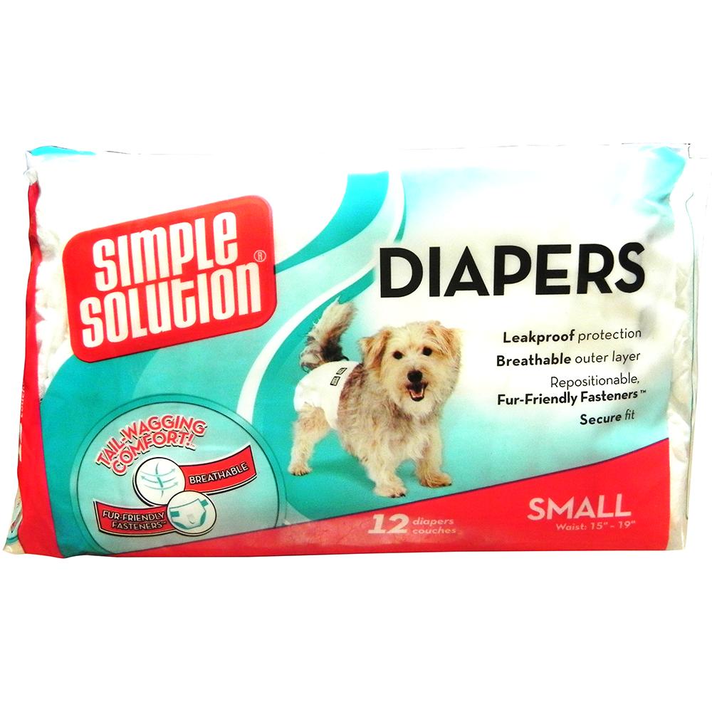 Diaper Garment Dog Diaper Disposable Small 12pack