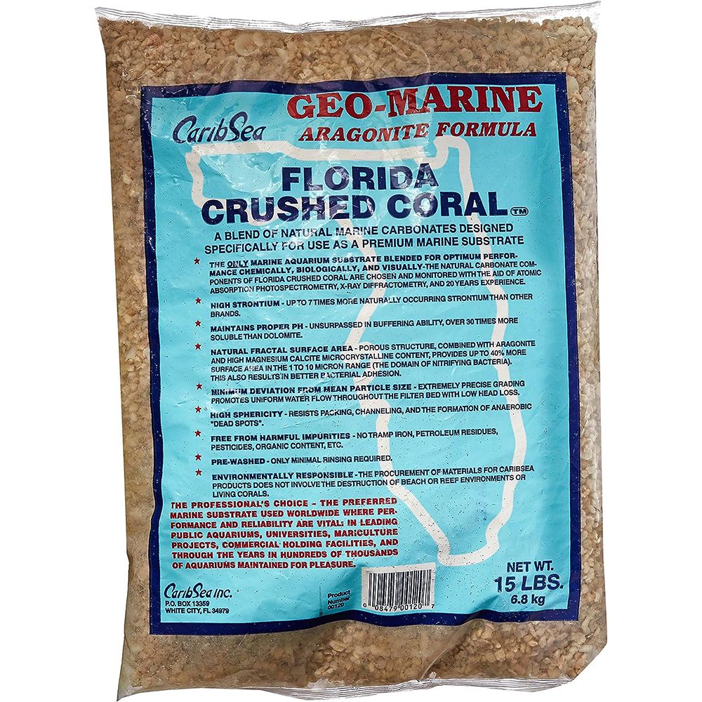 CaribSea Geo-Marine Florida Crushed Coral 15Lb.