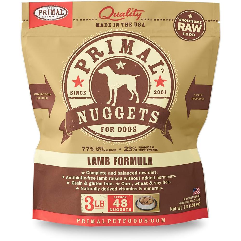 Raw Lamb Primal Nuggets 3lb