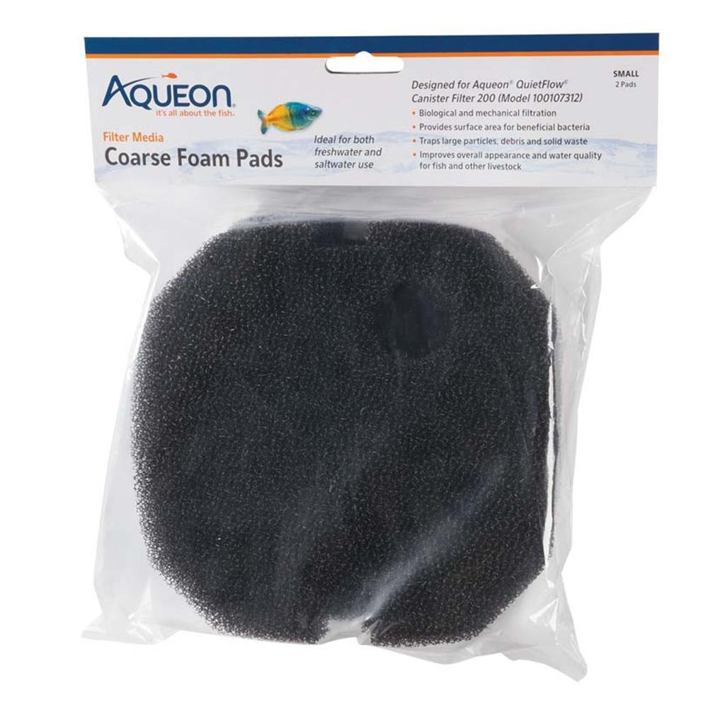 Aqueon 200 Canister Filter Replacement Foam Pads 2-Pack 