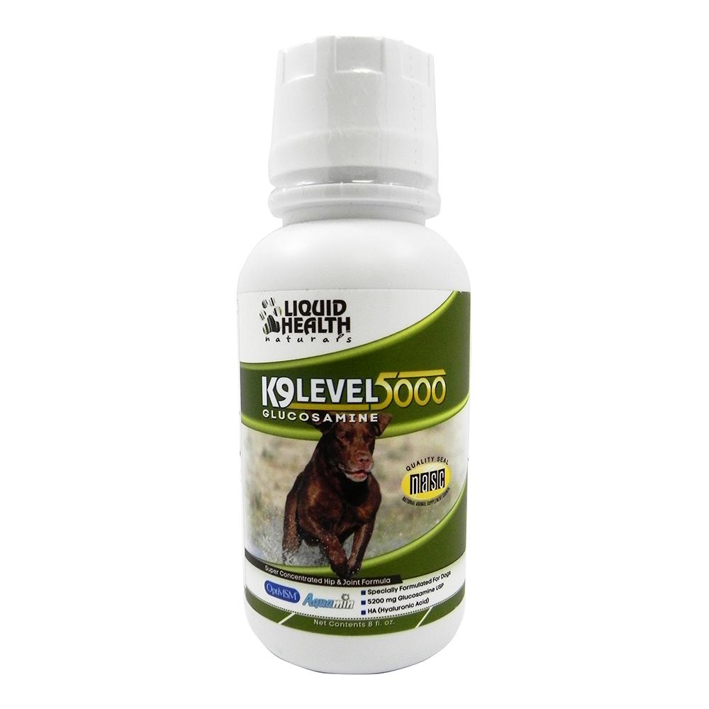 Liquid Health K9 Glucosamine Level 5000 Hip and Joint 8oz