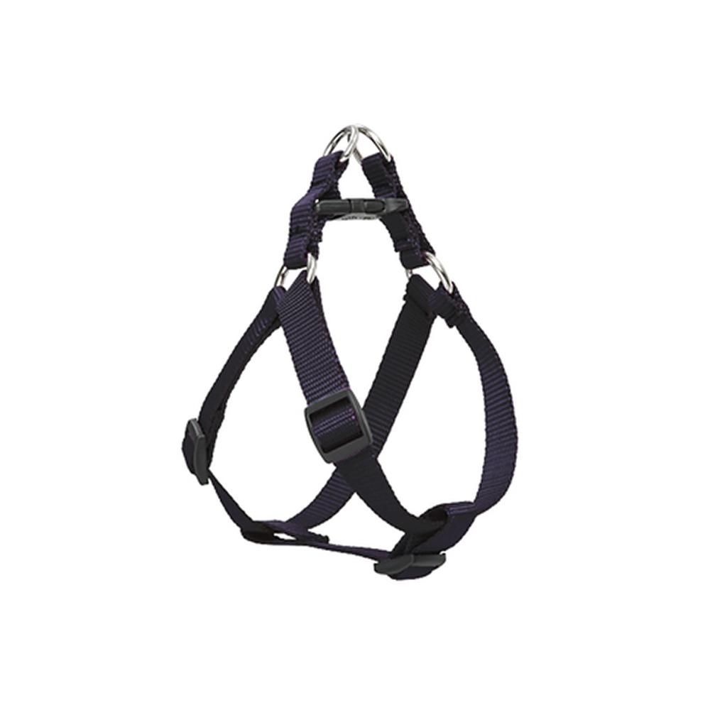 Nylon Dog Harness Step In Black 10-13 inches