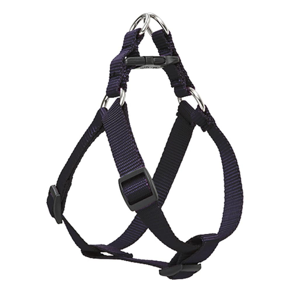 Nylon Dog Harness Step In Black 19-28 inches
