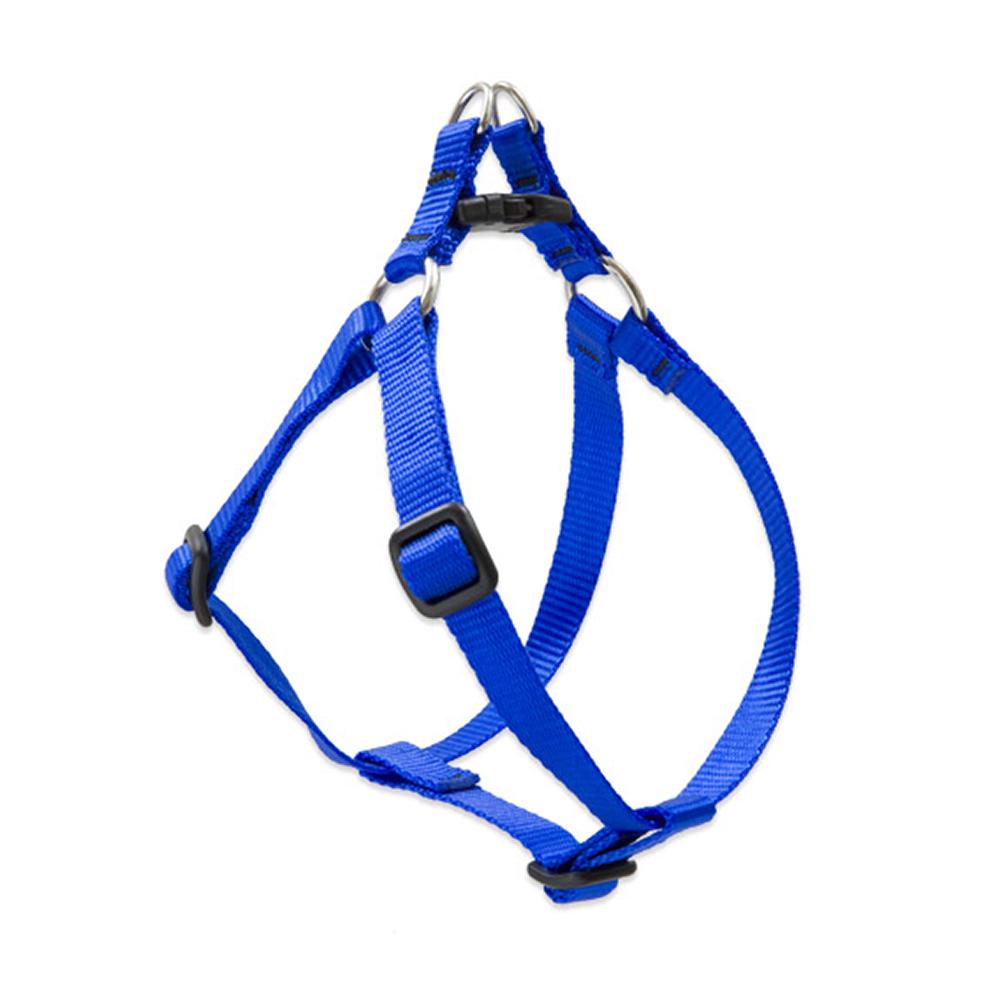 Lupine Nylon Dog Harness Step In Blue 10-13 inch