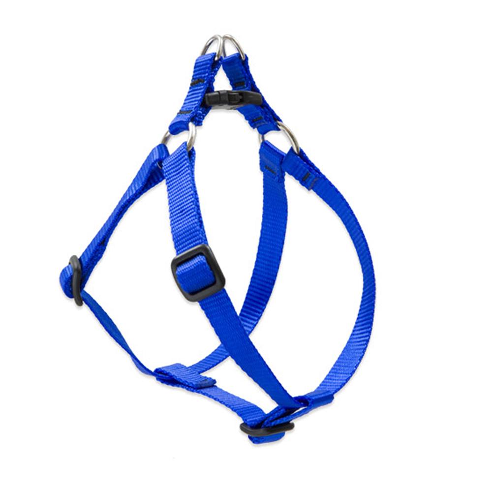 Lupine Nylon Dog Harness Step In Blue 12-18 inch