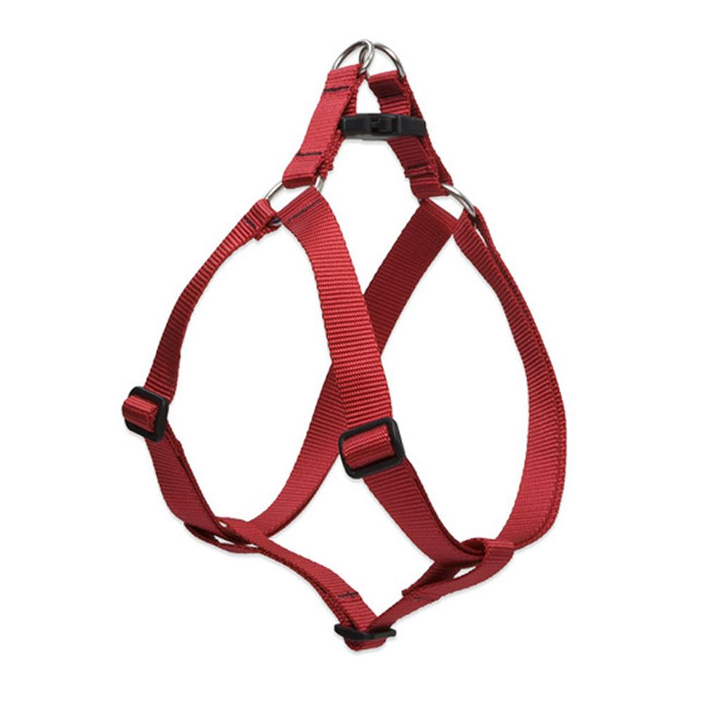 Lupine Nylon Dog Harness Step In Red 19-28 inch