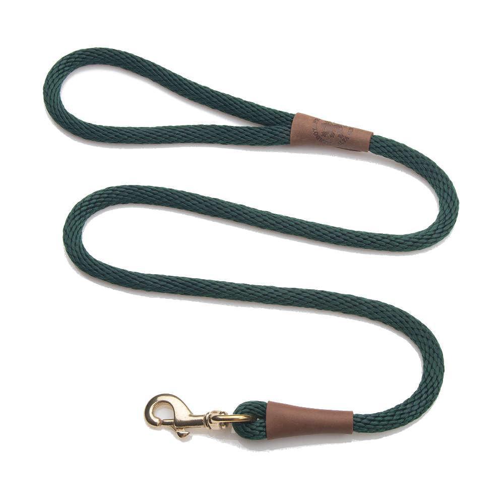 Mendota Large Green Snap Lead Dog Leash 6ft. 