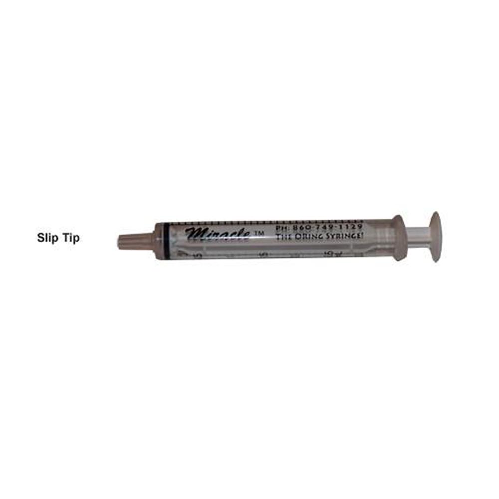 Miracle 3cc Slip Tip O-Ring Handfeeding Syringe