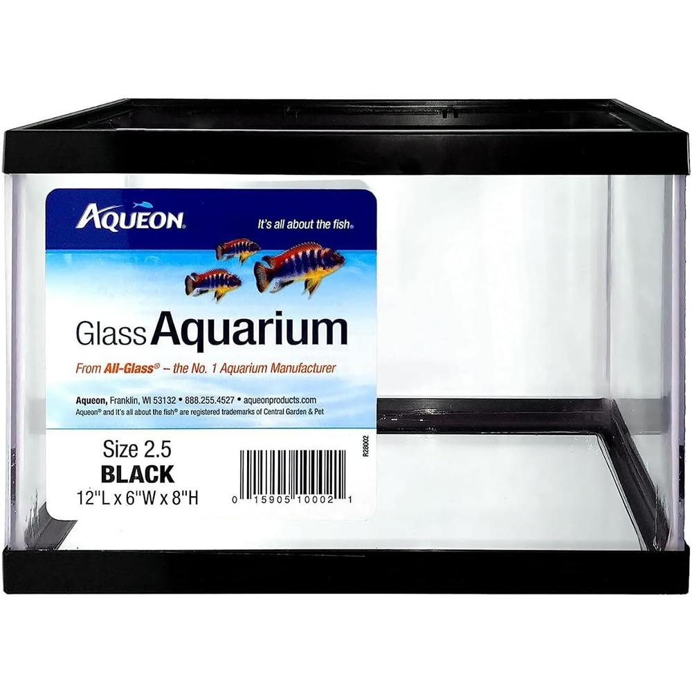 Aquarium Only 2.5 gallon Black