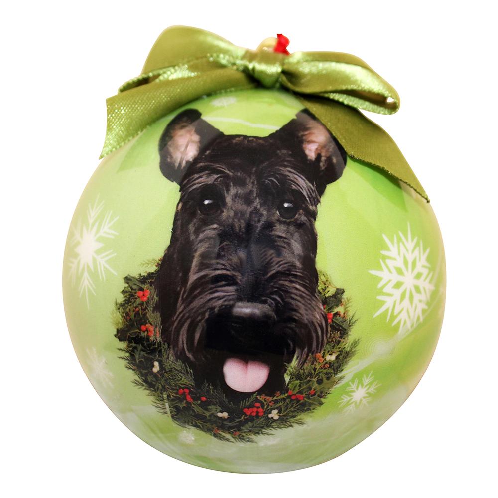 E&S Imports Shatterproof Animal Ornament Westie