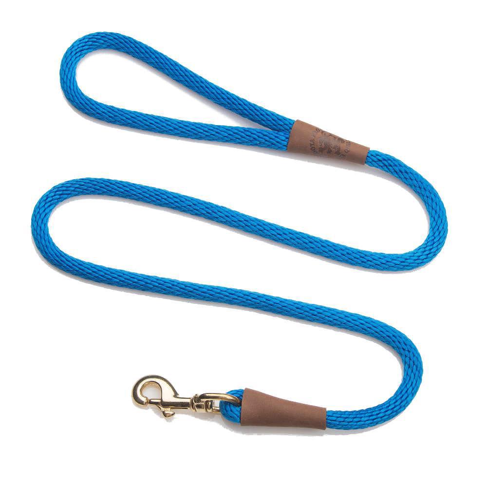 Mendota Large Blue Snap Lead Dog Leash 6ft. 