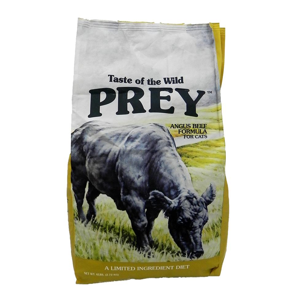 Taste of The Wild Prey Beef Feline Formula 6 lb