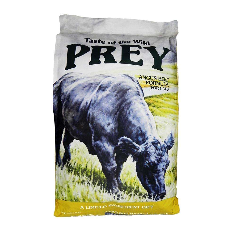 Taste of The Wild Prey Beef Feline Formula 15 lb