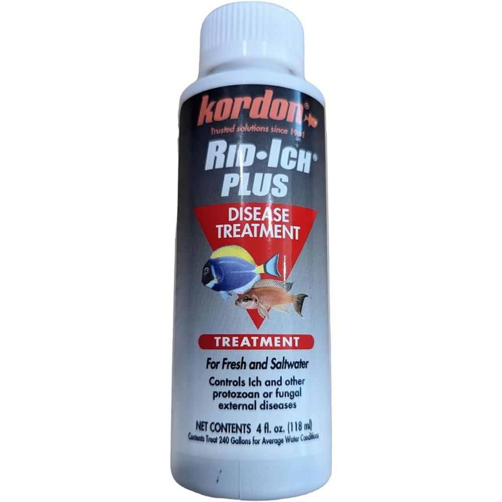 Rid Ich+ Aquarium Disease Treatment for Fish 4oz