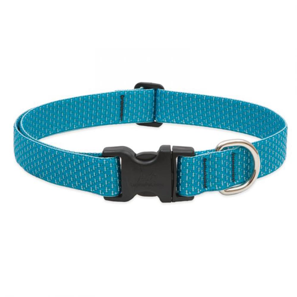 Lupine Nylon Dog Collar Adjustable Eco Tropical Sea 12-20