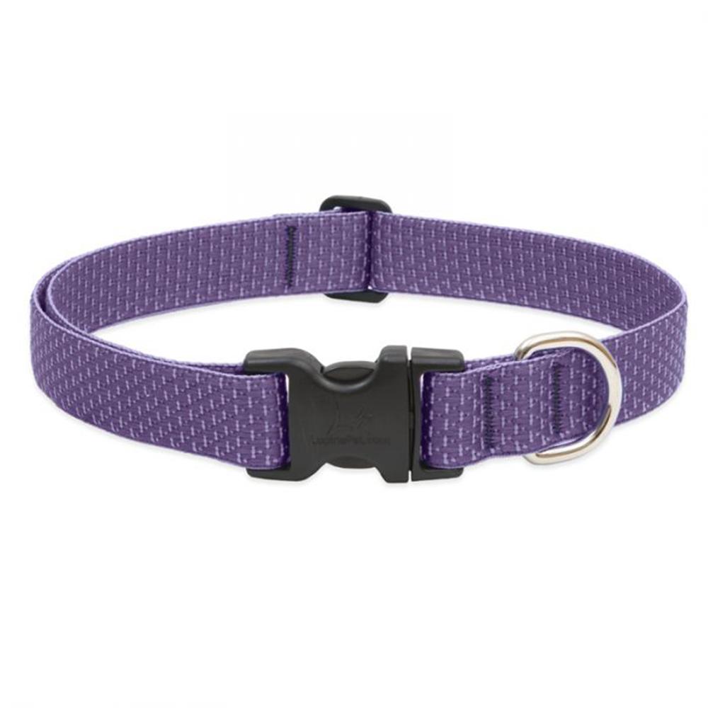 Lupine Nylon Dog Collar Adjustable Eco Lilac 16-28