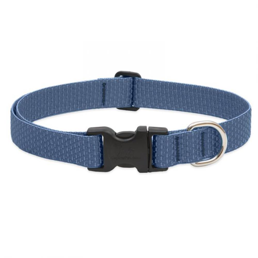 Lupine Nylon Dog Collar Adjustable Eco Mountain Lake 12-20