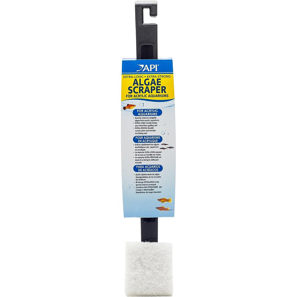 Extra Long Extra Strong Alage Scraper for Acrylic Aquariums