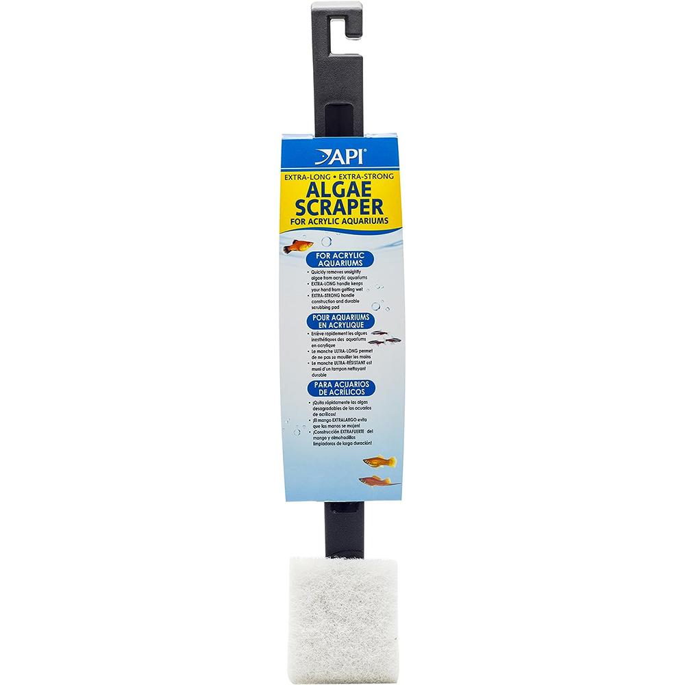 Extra Long Extra Strong Algae Scraper for Acrylic Aquariums