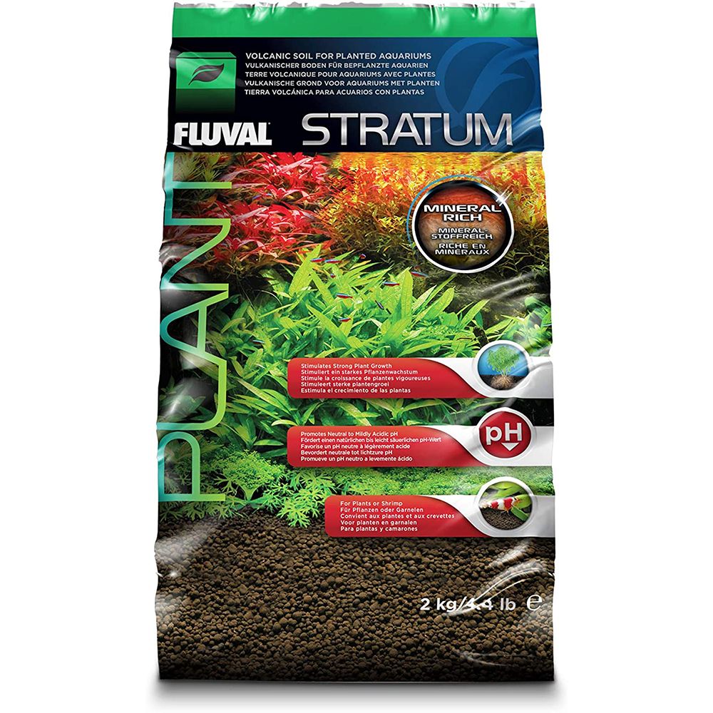 Fluval Plant and Shrimp Stratum Aquarium Soil 4.4Lb