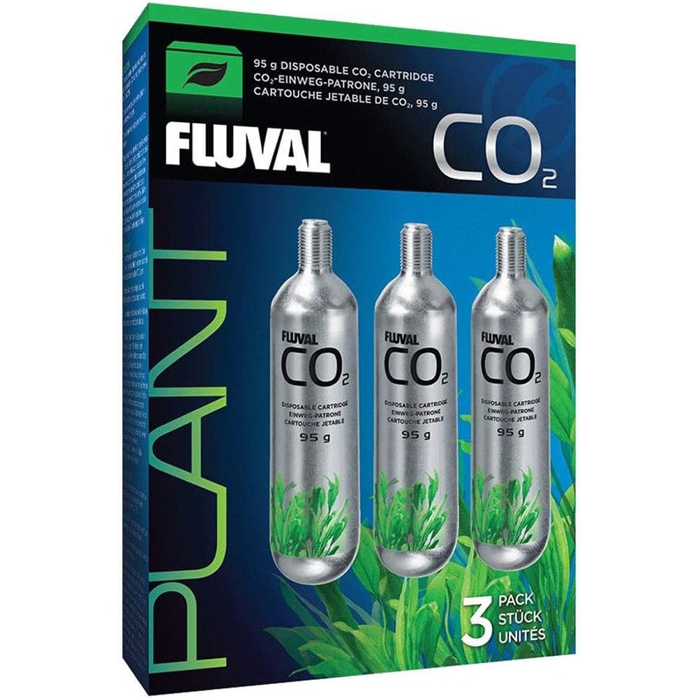 Fluval CO2 Cartridge 95g 3pk