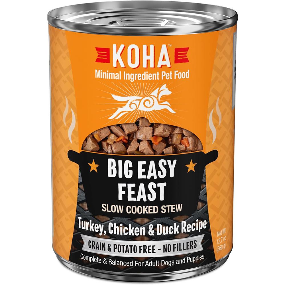Koha Dog Big Easy Feast 12oz case