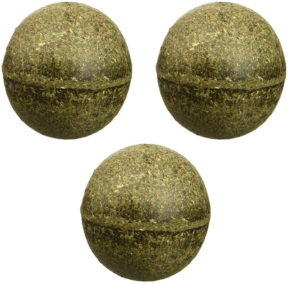 Pawbreakers! All-Natural Catnip Edible Ball Cat Treat 3 Pack