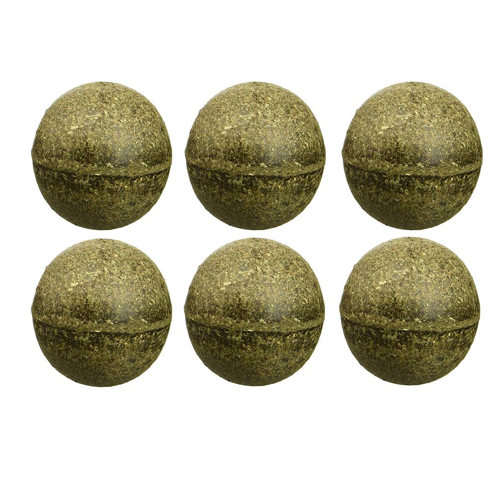 Pawbreakers! All-Natural Catnip Edible Ball Cat Treat 6 Pack