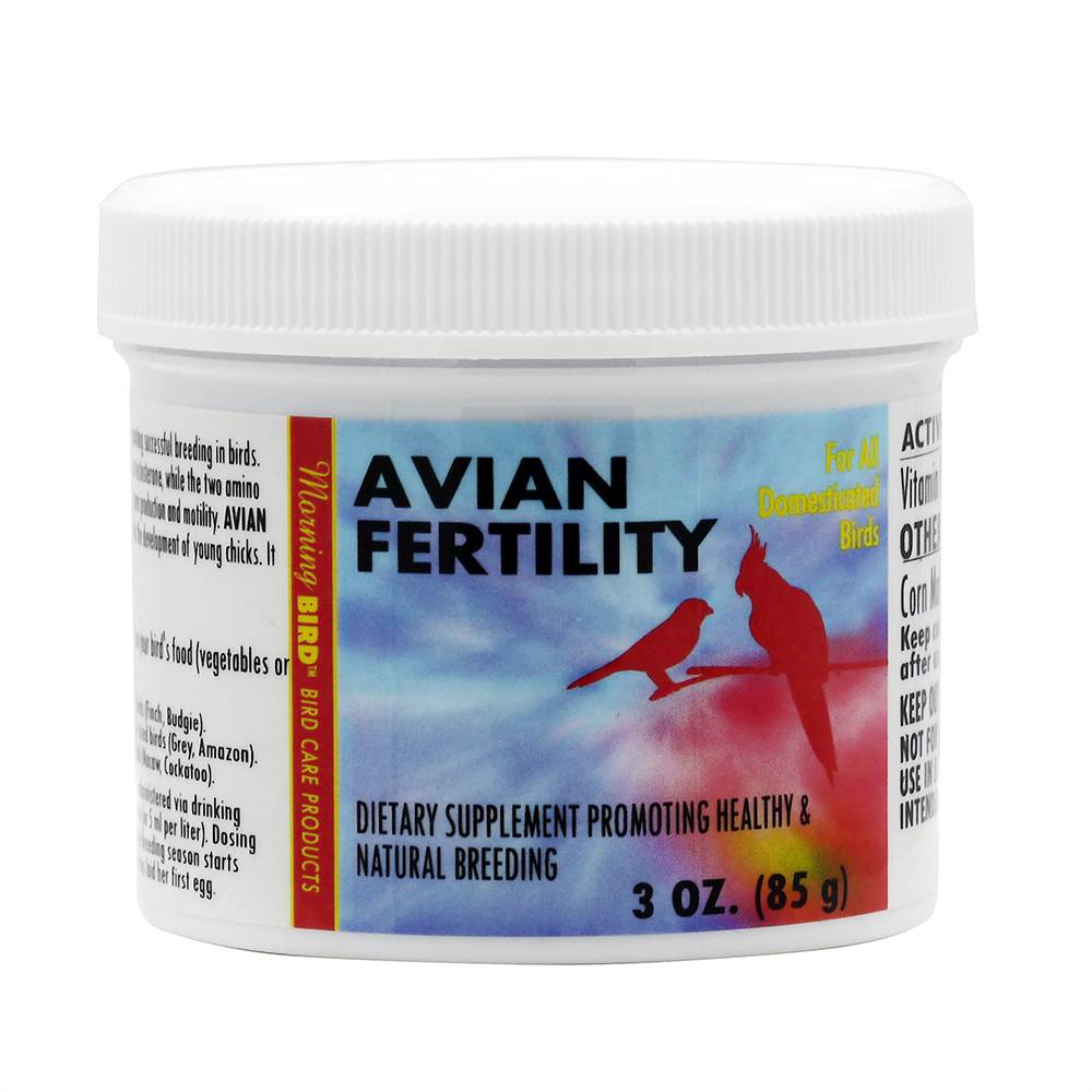 Morning Bird Avian Fertility Supplement for Birds 3oz