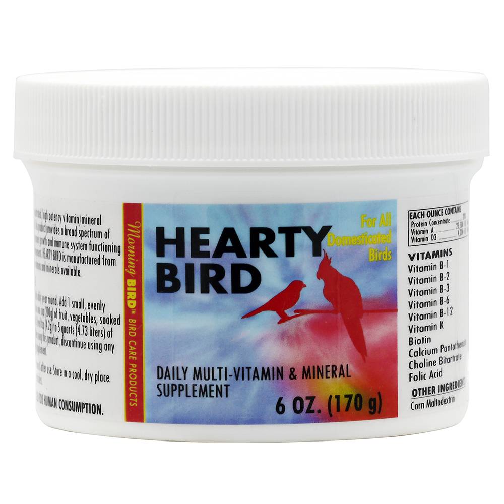 Morning Bird Hearty Bird vitamin and Mineral Powder 6oz