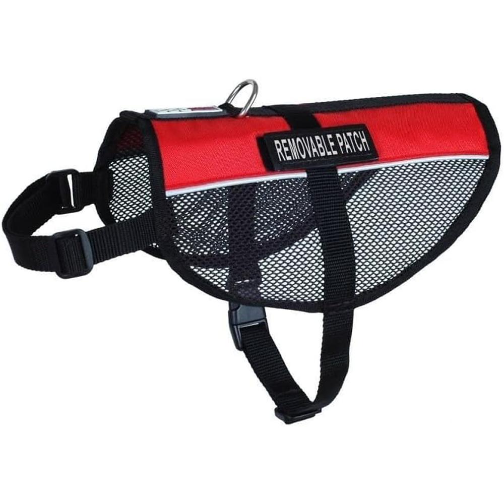 MaxAire XLarge Red Mesh Vest for Service Dogs