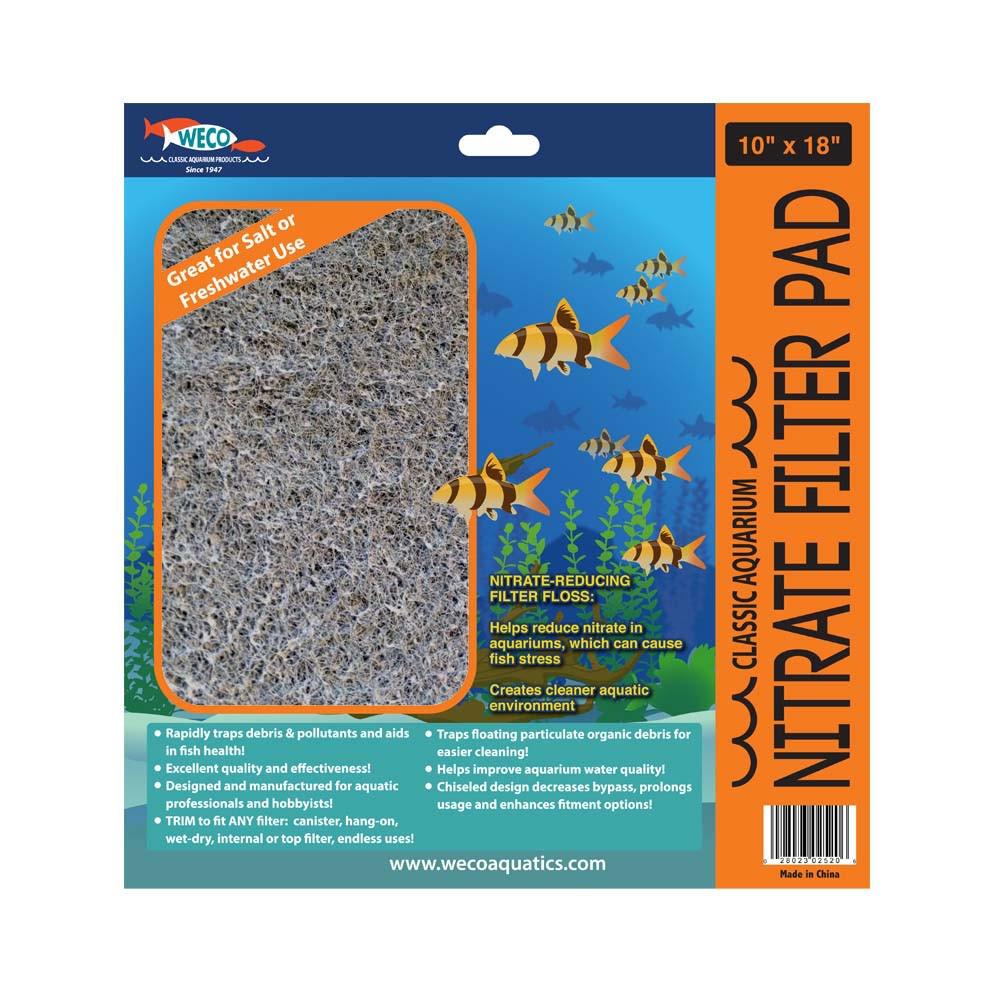Nitrate Pad For Freshwater Aquariums 10 x 18-in.