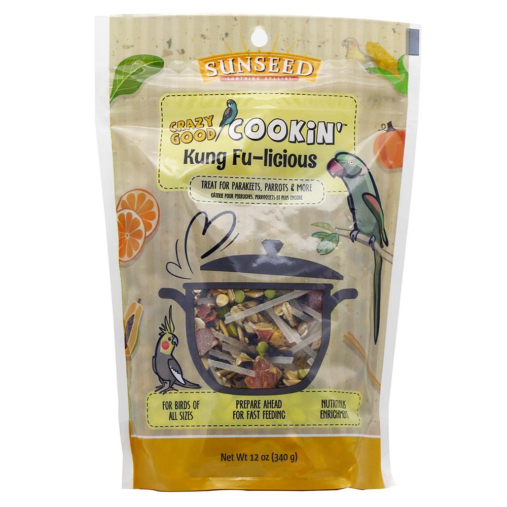 Crazy Good Cookin Bird Food Kung Fu-Licious 12oz