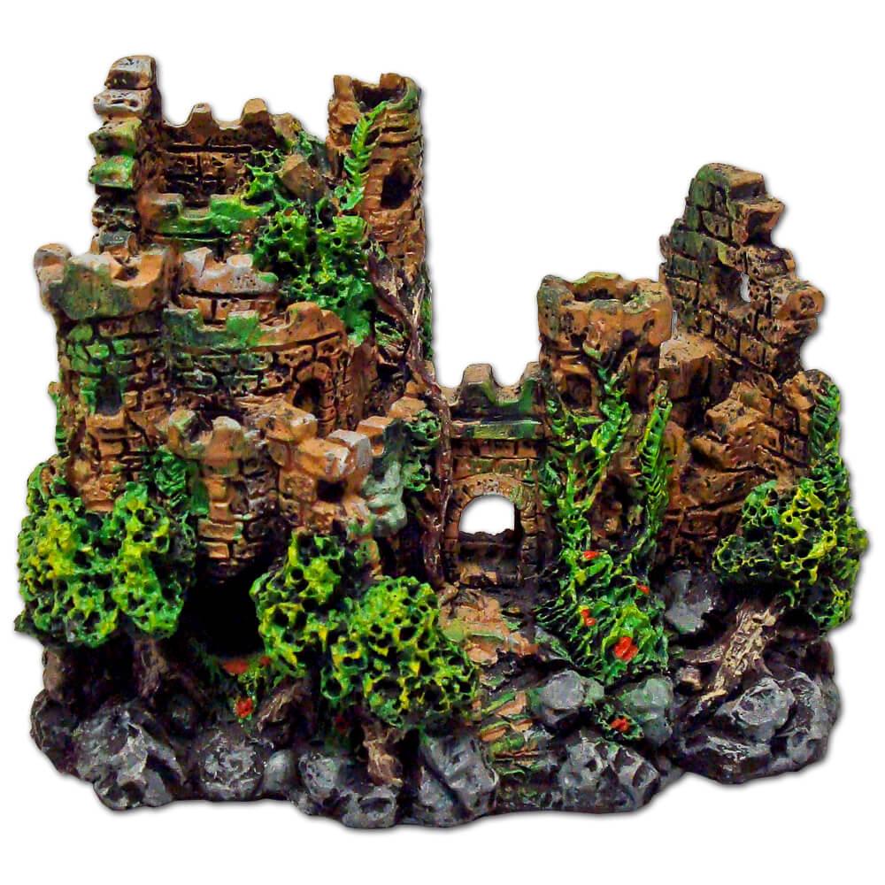 Forgotten Ruins Crubmling Castle Aquarium Ornament