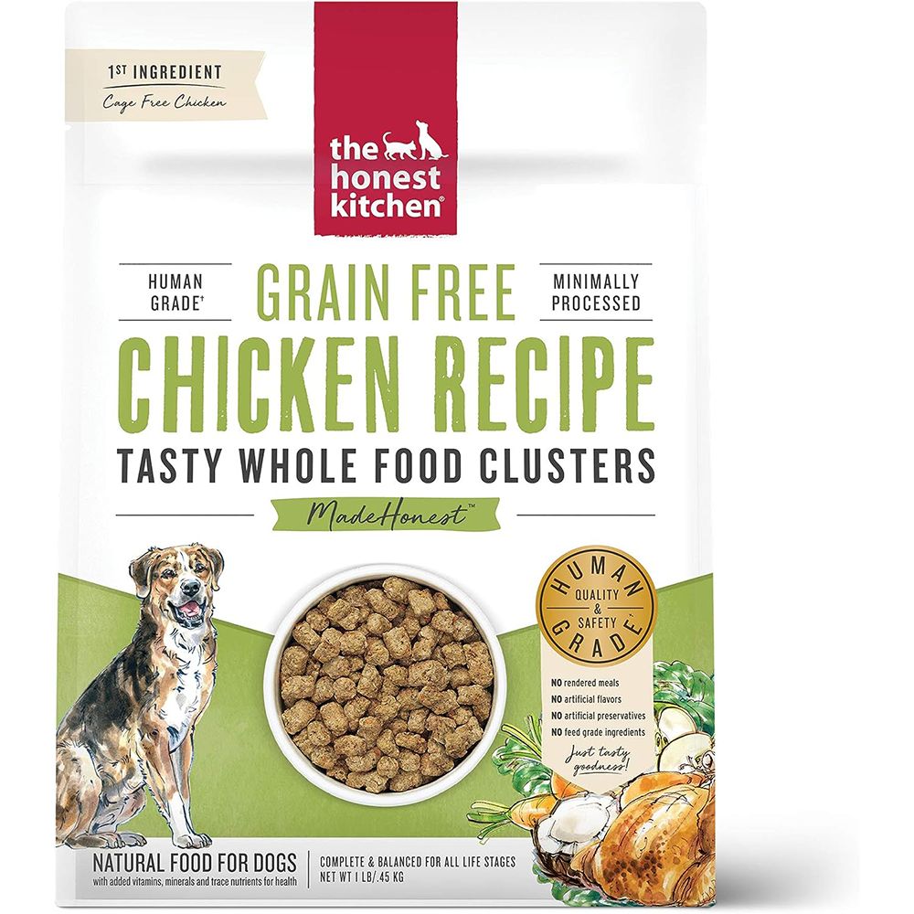 Honest Kitchen Clusters Dog Food Chicken 1lb