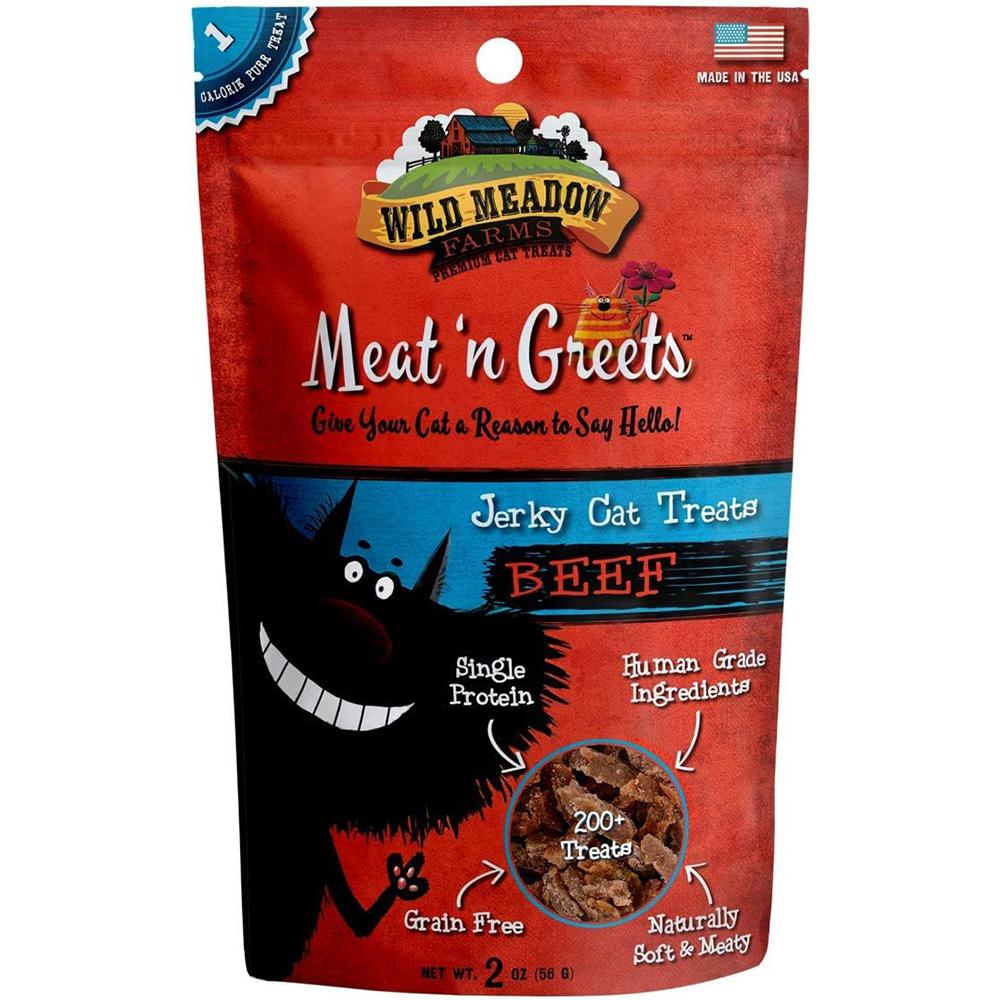 Meat N Greeet Beef Cat Treats 2oz