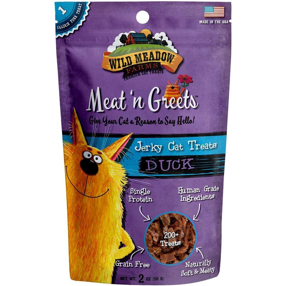 Meat N Greeet Duck Cat Treats 2oz