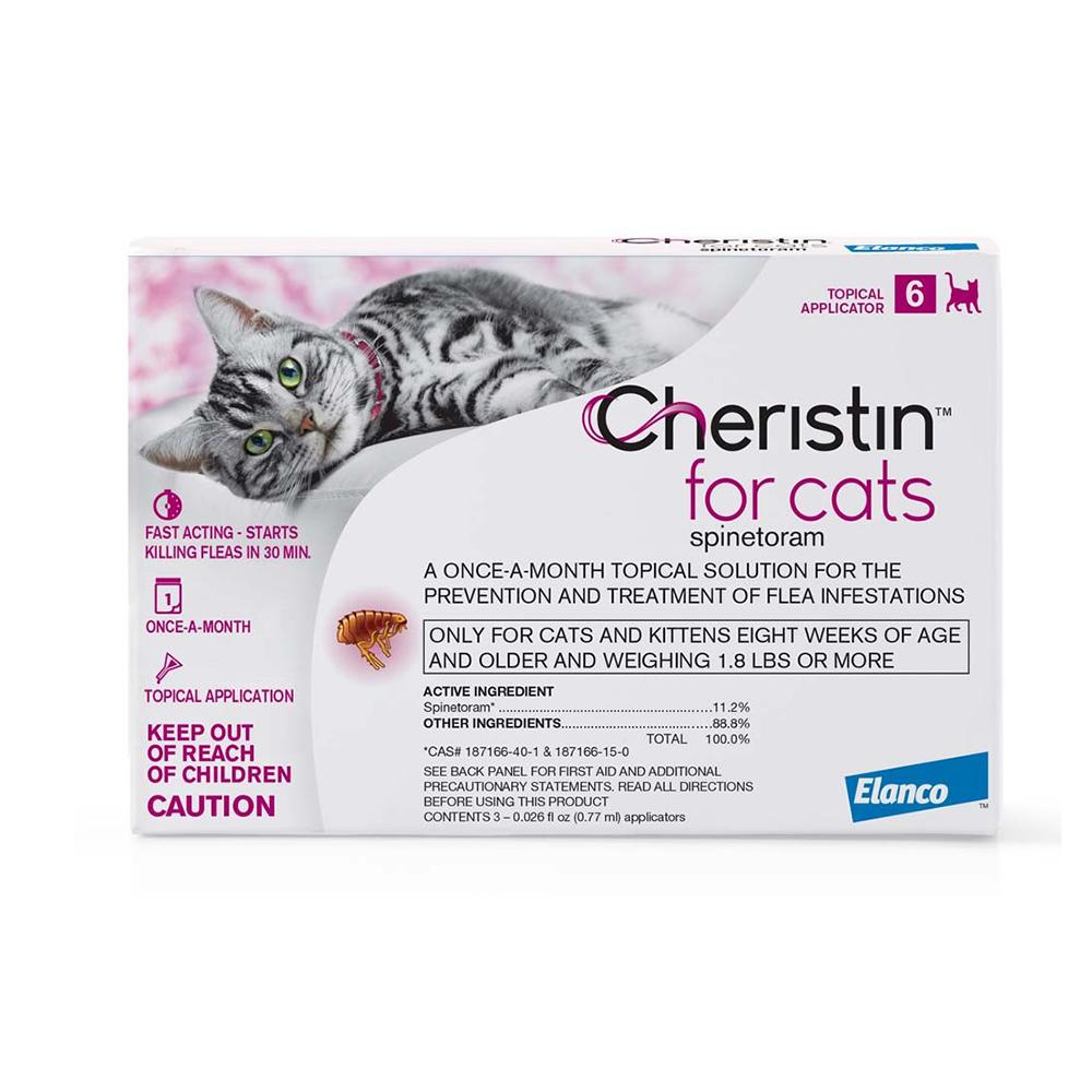 Cheristin Flea Control for Cats 6pk