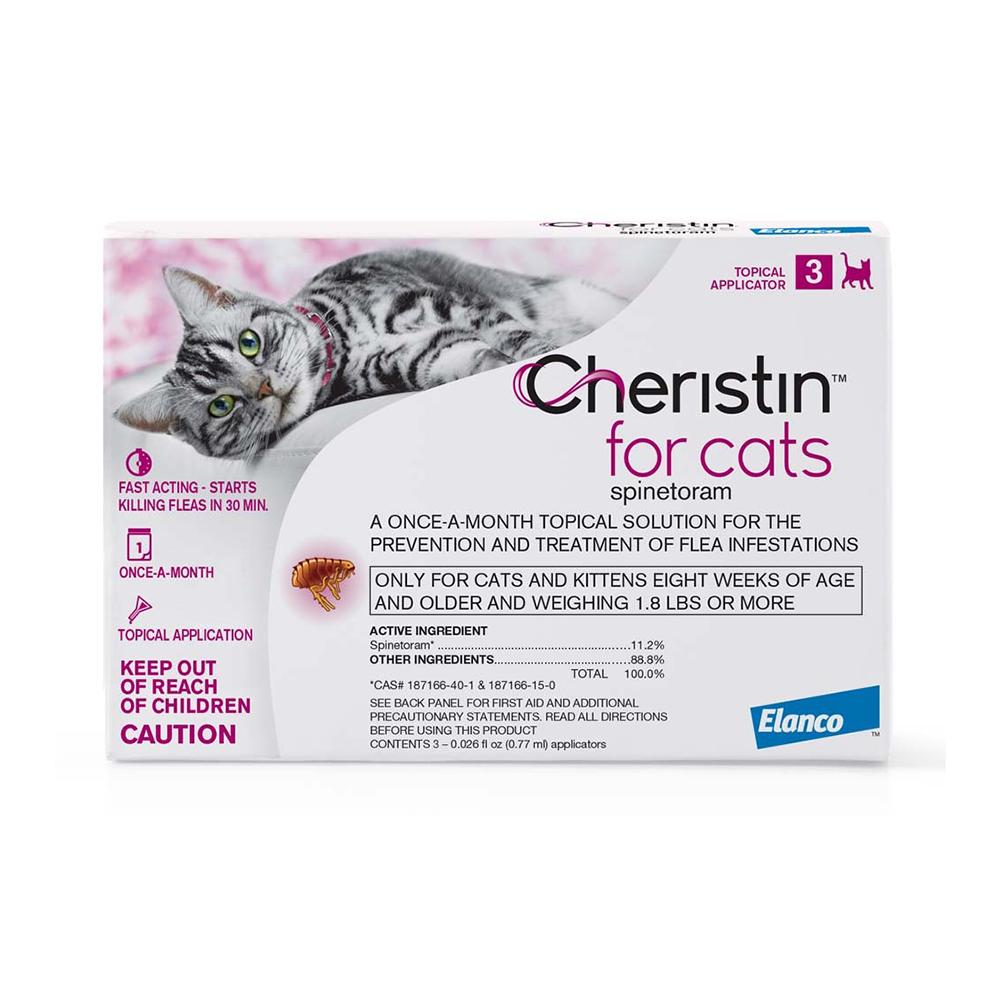 Cheristin Flea Control for Cats 3pk