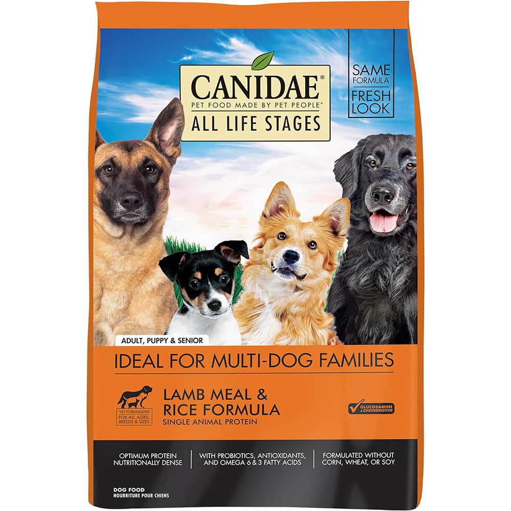 Canidae Lamb & Rice All Life Stage Dry Dog Food 5lb