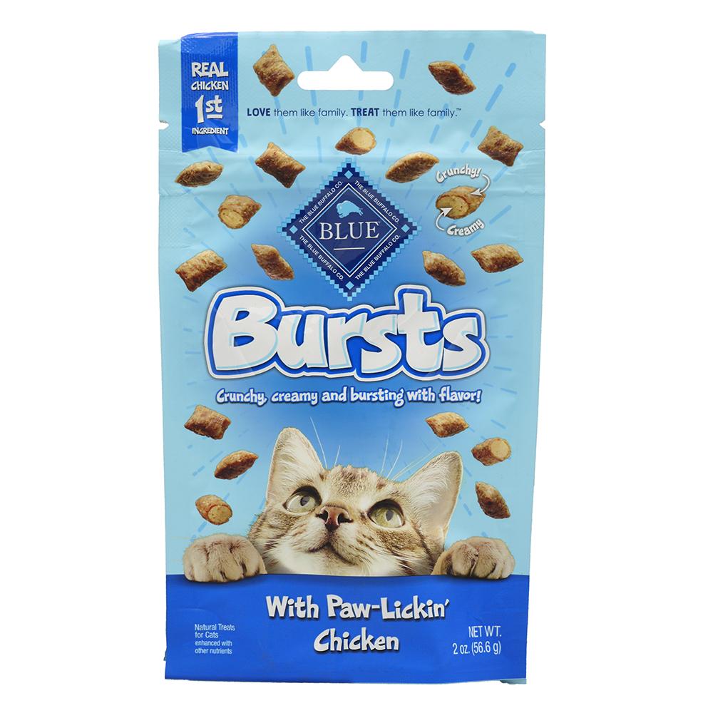 Blue Bursts Chicken Bite-Sized Cat Treats 2oz