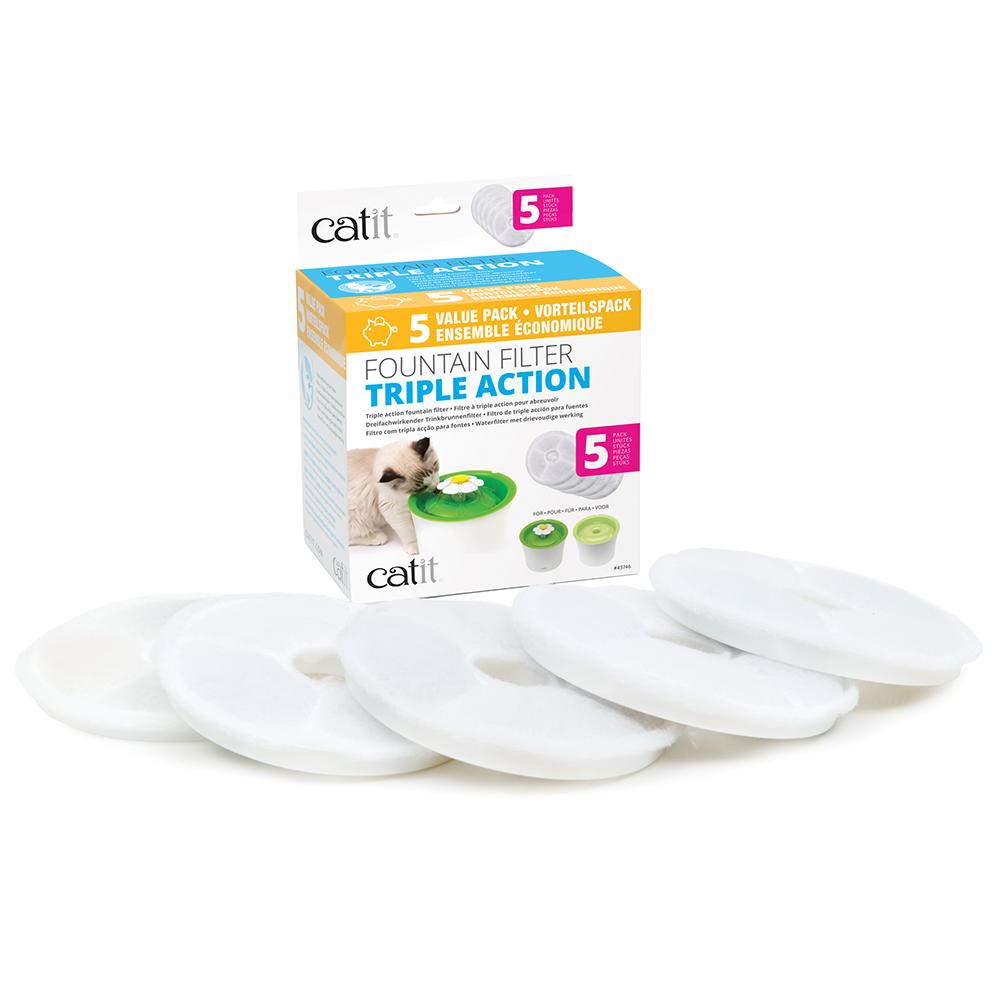 Catit Filter TripleAction 5pk