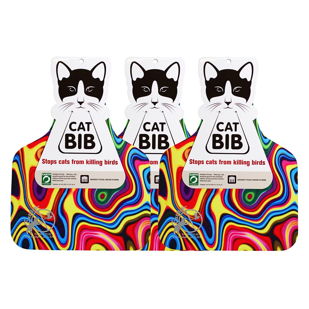 CatBib WildBird Saver Rainbow Big 3 pack