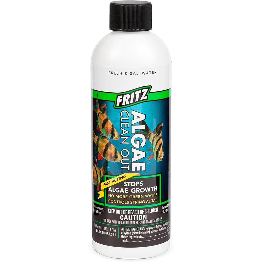 Fritz Algae Clean Out Aquarium Alagae Remedy 8oz