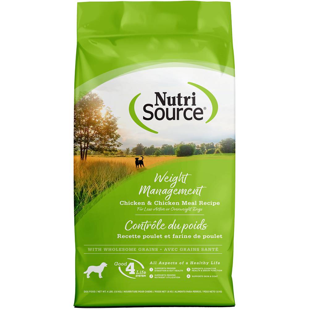 NutriSource Dog Weight Management 5lb