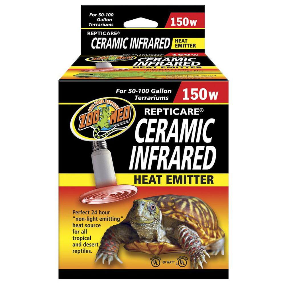 ReptiCare Ceramic Infrared Heat Emitter 150w for Terrariums