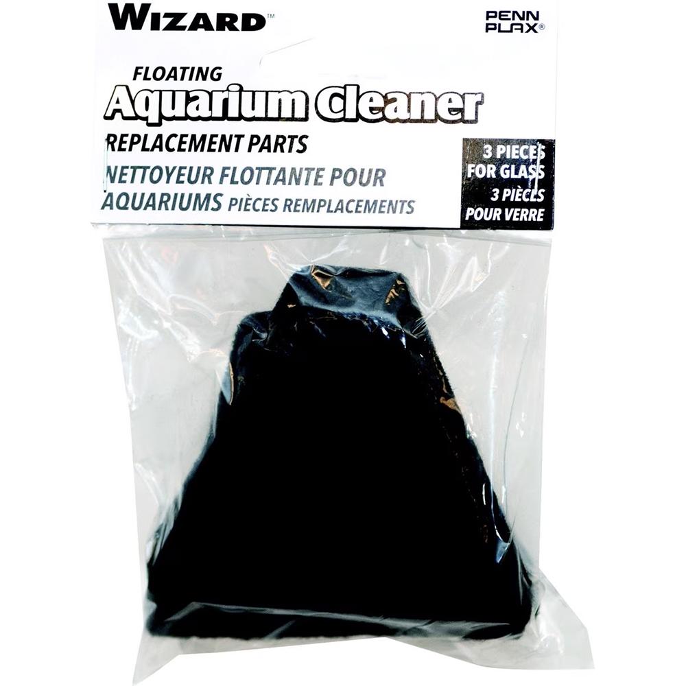 Wizard Aquarium Glass Scrubber Replacement Pads 3 pack