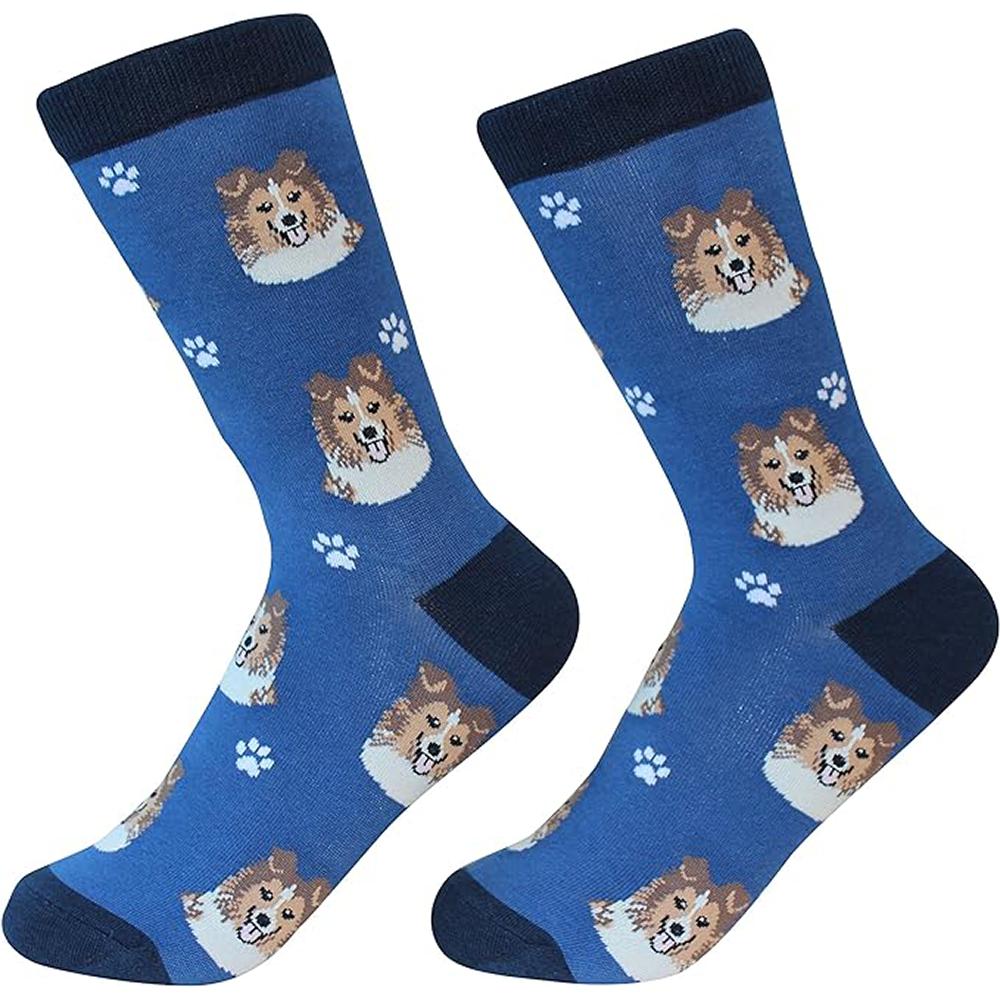 Unisex Shetland Sheepdog Socks