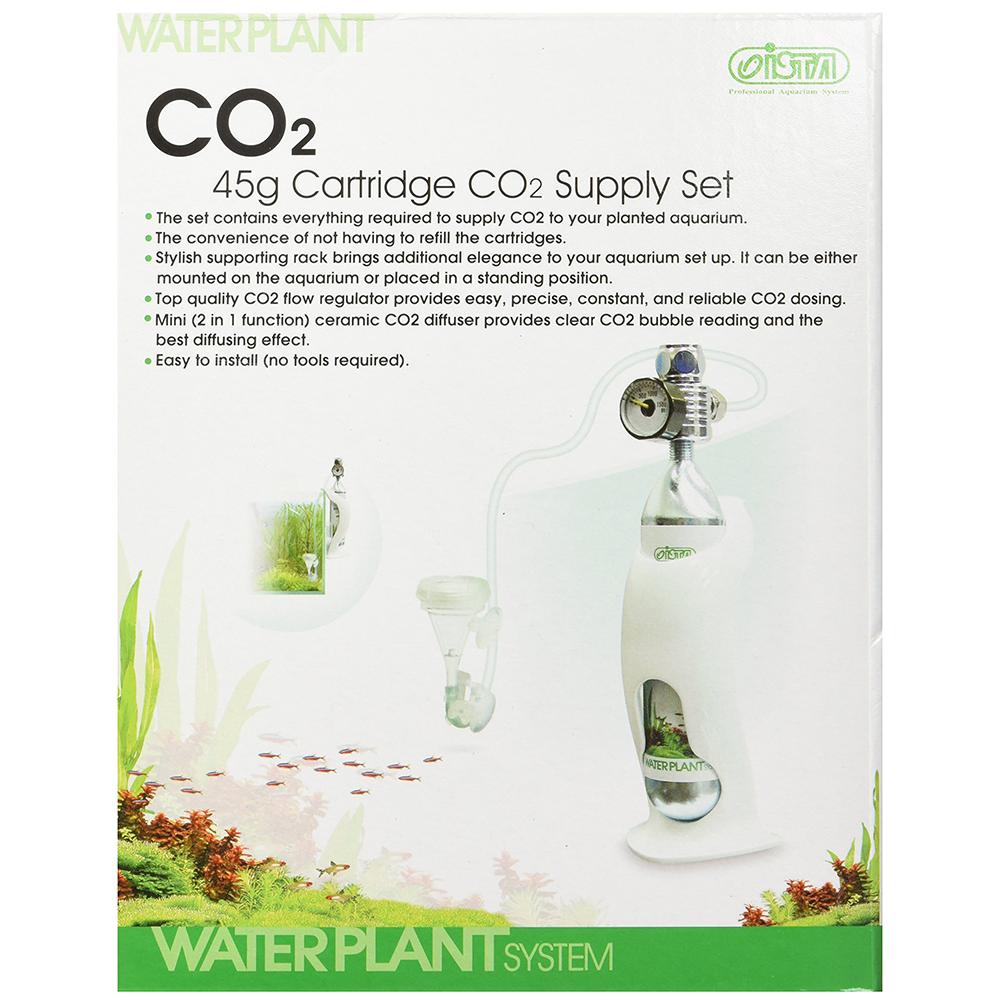 Ista 45g Disposable CO2 Supply Kit for Planted Aquariums