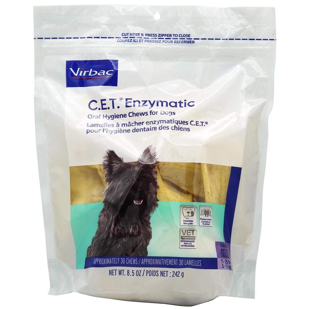 Virbac C.E.T. Dental Chews For Dogs Small 30 Count